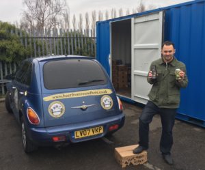 Beer from Round Here, business storage, Bristol South Space Program